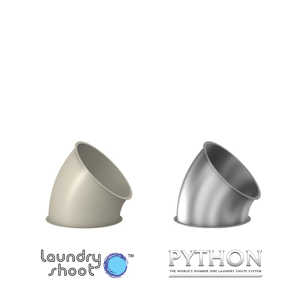 45 Bend Laundry Chute Section Laundry Chutes